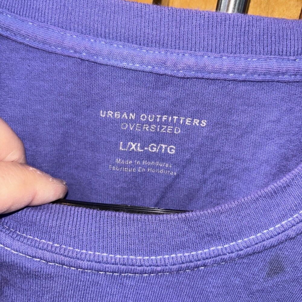 BDG Urban Outfitters T Shirt Oversized L XL Mythologies Tie Dye Purple Women - Picture 2 of 16